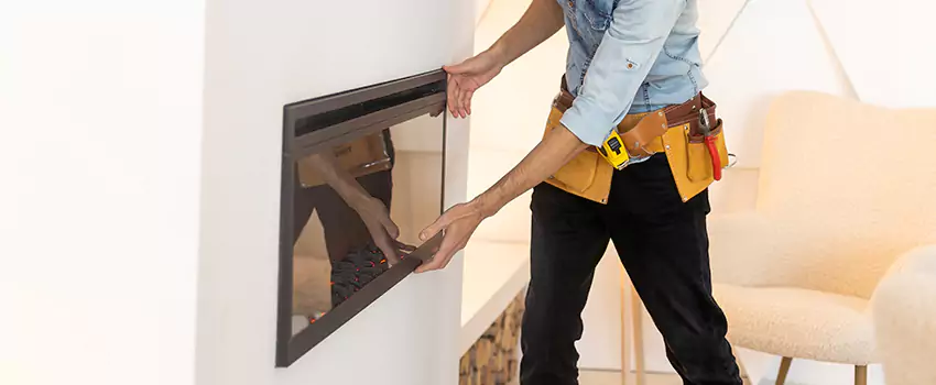 Metal Fireplace Installation in Owatonna, Minnesota