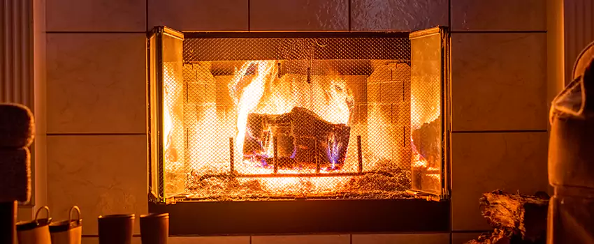 Mendota Hearth Landscape Fireplace Installation in Owatonna, Minnesota