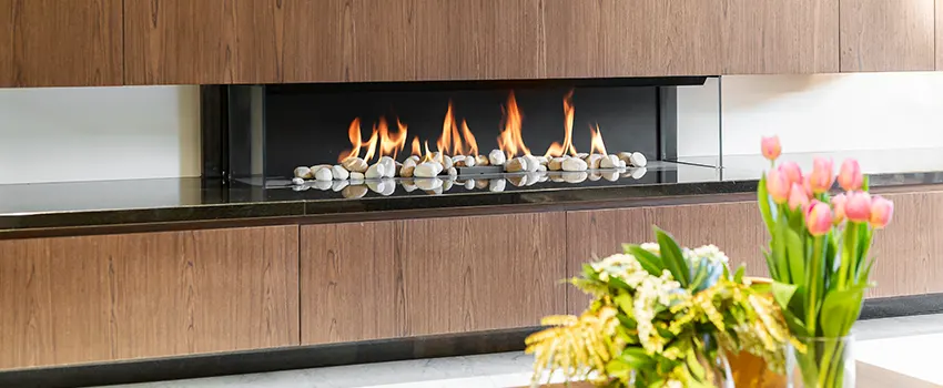 Double-height Fireplace Design Refurbishment in Owatonna, Minnesota