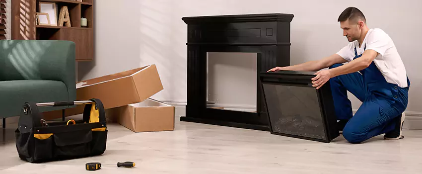 Old Rusted Metal Fireplace Repair And Replacement in Owatonna, MN